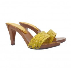 CLOGS MIT 9 CM ABSATZ –...