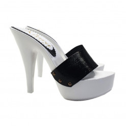 DAMEN-CLOGS MIT SCHWARZEM...