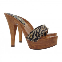 CLOGS WITH 13 CM HEEL -...