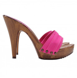 CLOGS MIT BAND (FUCHSIA) –...