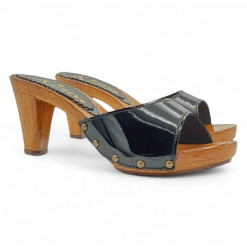 Italian women's clogs with...