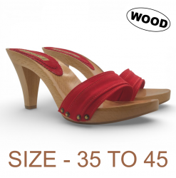 Zoccoli in Legno con Fascia...